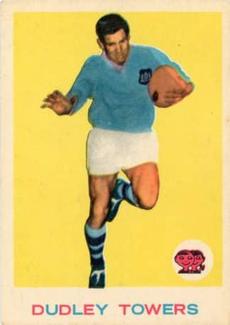 1964 Scanlens NRL #8 Dudley Towers Front